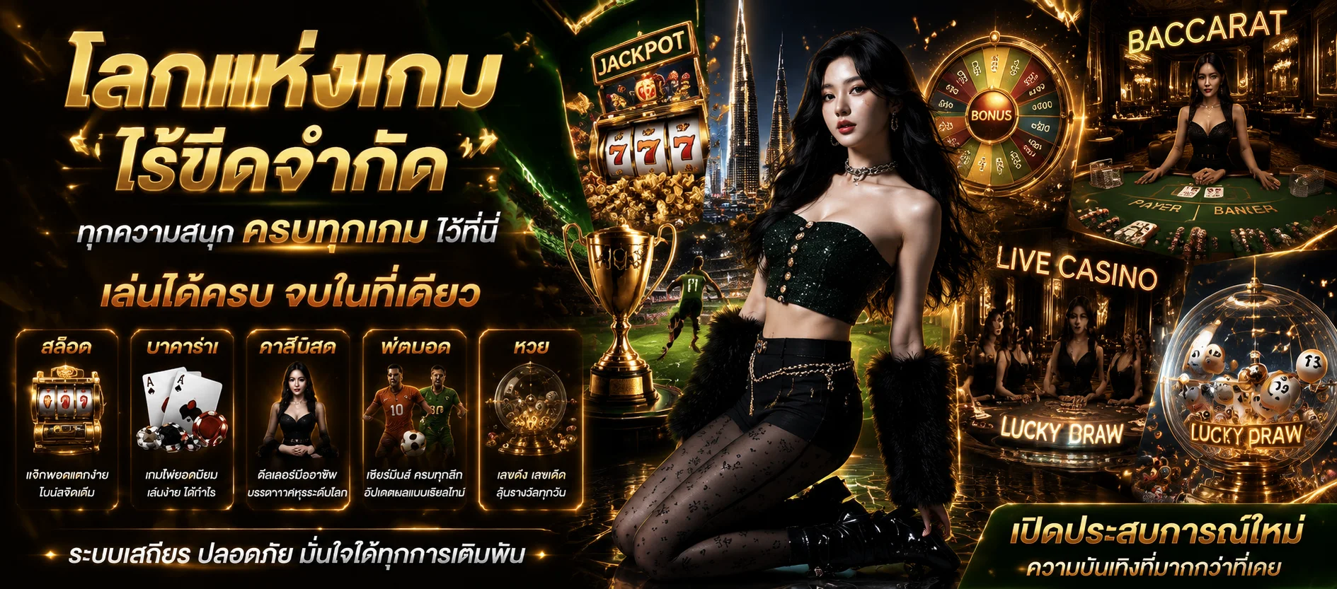 หน้าหลัก CHOKD89 เว็บตรงครบวงจร สล็อต คาสิโน บอล หวย